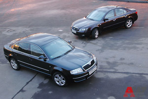 Hyundai NF vs. Skoda Superb