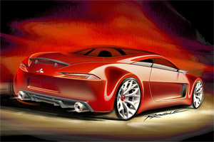 Mitsubishi Concept-RA:  Eclipse?